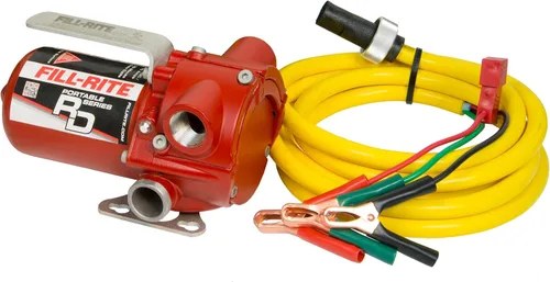 Vista 8 de Fill-Rite RD812NN - Bomba portátil de transferencia de combustible de 12 V, 8 GPM con cable de alimentación