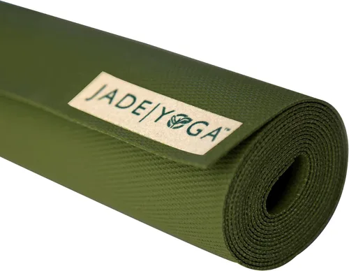 Vista 9 de JadeYoga Voyager Tapete de Yoga - Tapete de Yoga de Goma Ligero y Portátil - Tapete de Ejercicio Antideslizante para Mujeres y Hombres - Ideal