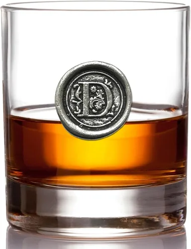 Vista 12 de English Pewter Company - Vaso de whisky antiguo de 11 onzas con inicial de monograma, regalos únicos para hombres, regalos personalizados con tu
