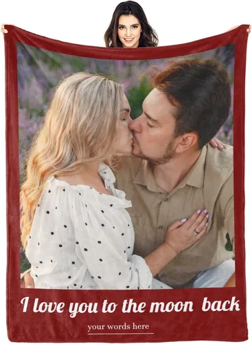 Vista 34 de envía al día siguiente, manta personalizada con texto en imagen, manta personalizada de foto, manta de franela personalizada, regalos personalizados