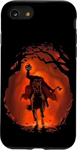 Vista 18 de iPhone 16 halloween scary pumpkin headless horseman Case