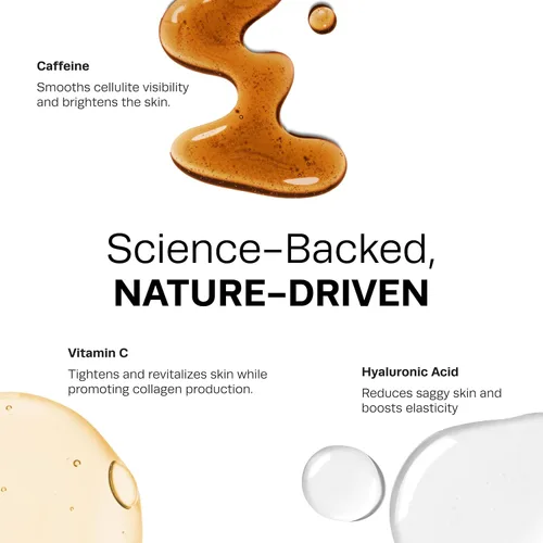 Vista 3 de Hot Vita Sculpt Gel corporal para reafirmar y suavizar la piel, gel ligero con cafeína, ácido hialurónico y vitamina C, ayuda a mejorar