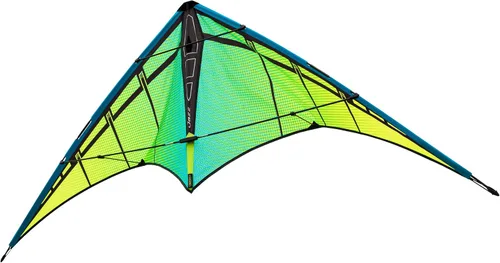 Vista 4 de Jazz 2.0 Dual-line Sport Kite Ready to Fly with Flying Lines, Wrist Straps, Winder, Instructions, and Storage Bag