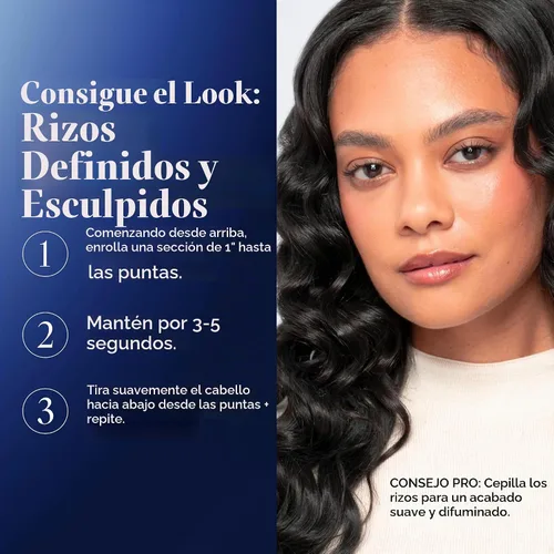 Vista 14 de Bio Ionic Twist - Juego de rizador y varita intercambiables 3 en 1, 1 mango con 3 barriles de cerámica intercambiables