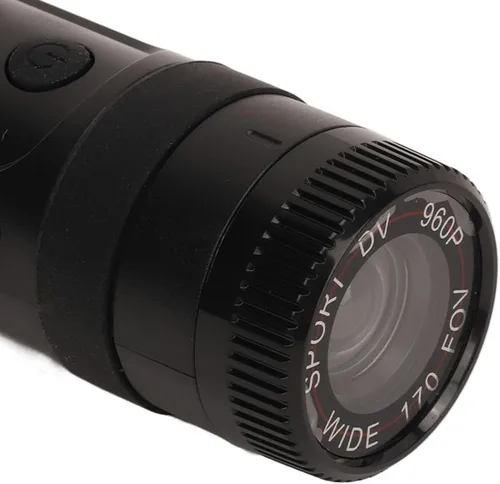 Vista 9 de Pomya Cámara de casco de motocicleta para bicicleta, mini cámara deportiva de acción de video de 170 ° gran angular para manillar de automóvil