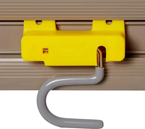 Vista 2 de Rubbermaid - Organizador de herramientas comerciales, 34 pulgadas, gris, 4 por caja