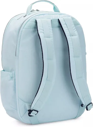 Vista 2 de Kipling Seoul Go - Mochila extra grande, Azul (Bridal Blue), Mediana