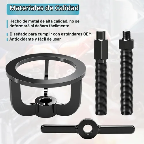 Vista 5 de Compresor de Resorte de Embrague Herramienta de Compresión Repuesto para Harley Davidson Softail Touring Sportster XL XLH 883 1200 Dyna Buell