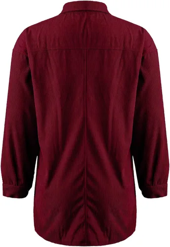 Vista 6 de Women's Fashion Casual Thick Blouse Lapel Button Loose Long Sleeve Coat