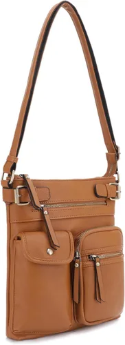 Vista 2 de JESSIE & JAMES Robin - Bolso cruzado oculto multibolsillo con cerradura y llave