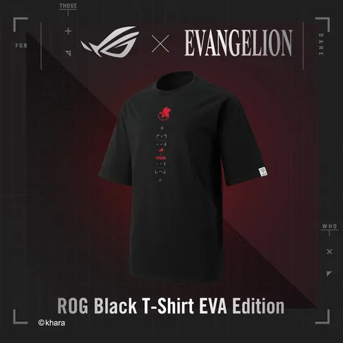 Vista 2 de ASUS Camiseta corta de cuello redondo y ajuste clásico