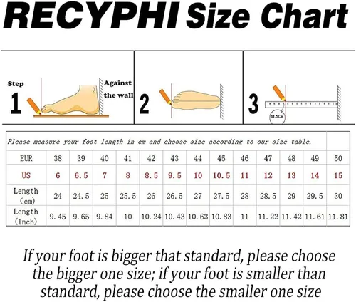 Vista 3 de Recyphi Zapatos elevadores invisibles para hombre con aumento de altura de 3.14 pulgadas, zapatos deportivos ligeros con levantamiento de altura