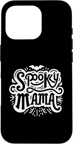 Vista 20 de Spooky Mama Halloween Mom Season Bat Mommy Parent Case for iPhone 16