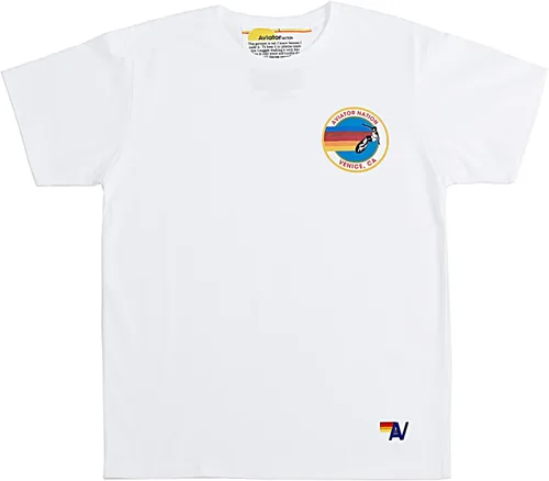 Vista 3 de Camiseta de ocio Camisetas de cuello redondo bordado Camiseta ligera Moda Verano Tops