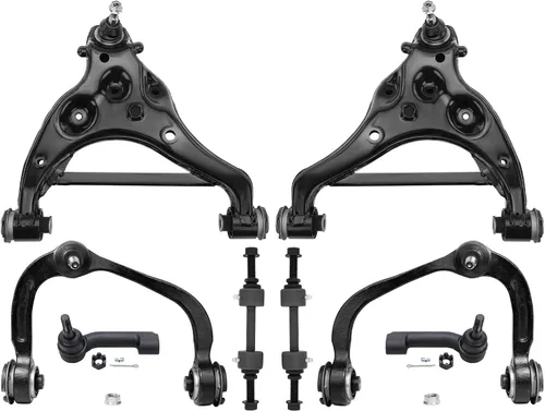 Vista 81 de Detroit Axle - Kit de suspensión frontal de 8 piezas para Chevy Silverado