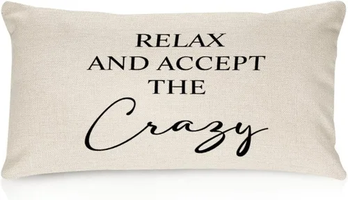 Vista 22 de Better When We are Together - Fundas de almohada lumbar de 12 x 20 pulgadas con citas divertidas de algodón y lino para sofá, decoración de sala
