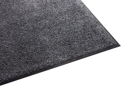Vista 16 de Guardian Platinum Series Tapete Limpiador de Piso Interior, Goma con Alfombra de Nailon, 4'x17', Marrón