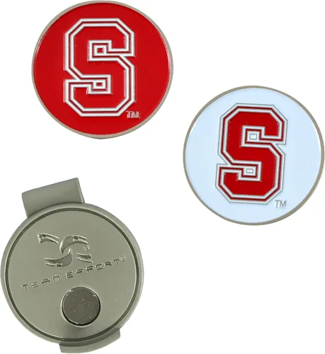 Vista 4 de Insignia redonda y 2 clip magnéticos para sombreros de colegio