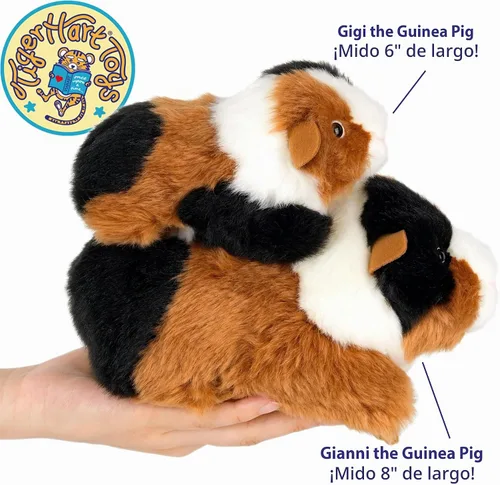 Vista 5 de TigerHart Gigi The Guinea Pig - Peluche de 6 pulgadas
