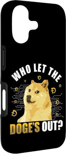 Vista 3 de Who Let The Doge´s Out? - Doge Coin Case for iPhone 17