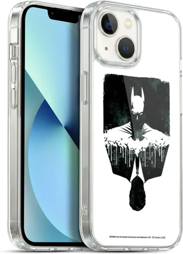 Vista 58 de Head Case Designs Officially Licensed Batman DC Comics Alter Ego Bats Duality Gel Case [Military Grade Protection] Compatible with Apple iPhone 7