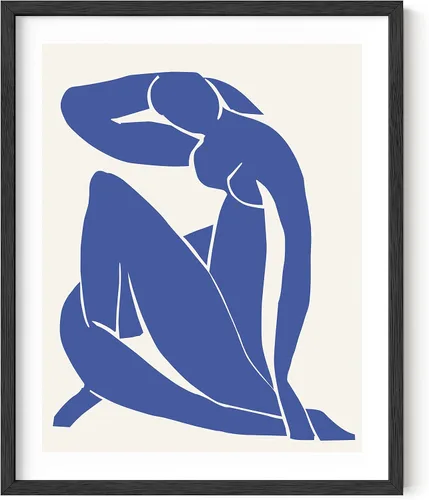 Vista 17 de HAUS AND HUES Matisse - Lámina de arte moderno minimalista - Arte de pared estético de Henri Matisse, póster abstracto para cuarto de dormitorio