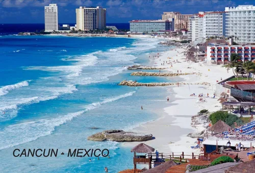 Vista 3 de Imanes mexicanos mexicanos para refrigerador (1 pieza, Cabo San Lucas México- 1)