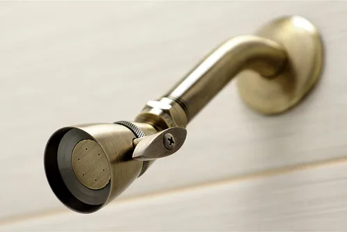 Vista 5 de Kingston Brass KB233AXAB Grifo victoriano de triple mango para bañera y ducha en latón antiguo