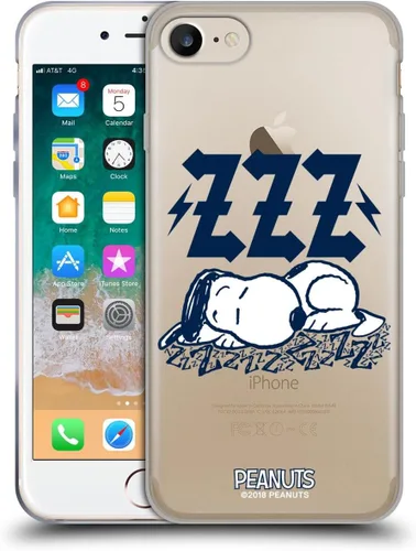 Vista 138 de Head Case Designs Funda de gel con licencia oficial de Peanuts Charlie Brown Good Grief Rock Tees [protección de grado militar] compatible con Apple