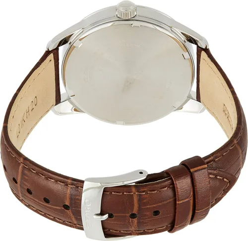 Vista 2 de Seiko SNE529 - Reloj solar para hombre con esfera de rayos solares color verde oscuro Gris