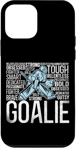 Vista 16 de Funda de portero vintage de portero de hockey sobre hielo para iPhone 17