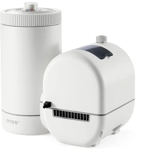 Vista 17 de Bomba con cartucho filtrante Intex Krystal Clear para piscinas montables, ritmo de flujo de 1000 GPH, 110 V a 120 V con interruptor GFCI