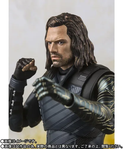 Vista 6 de TAMASHII NATIONS S.H. Figuarts Bucky & Tamashii Efecto Impacto Vengadores Infinity War