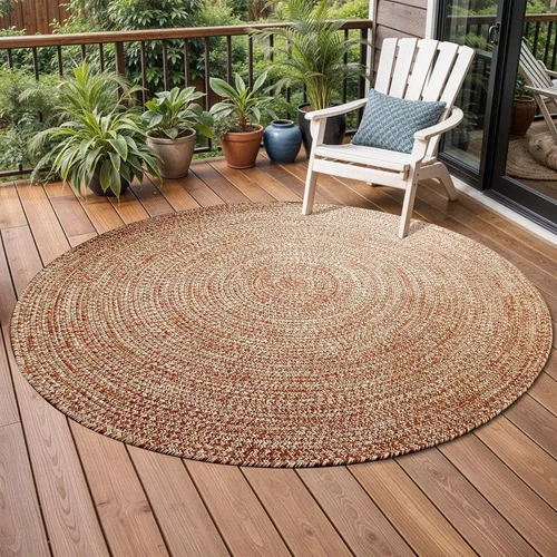 Vista 49 de Superior Alfombra de área grande para interiores y exteriores, reversible, trenzada, decoración del piso del hogar para sala de estar, cocina