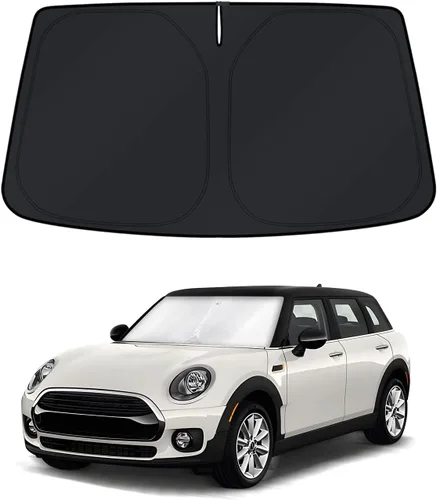 Vista 82 de KUST Parasol para parabrisas para BMW X1 F48 2016, 2017, 2018, 2019, 2020, 2021, 2022, accesorios de ajuste personalizado, parasol plegable
