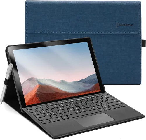 Vista 12 de Omnpak Microsoft Surface Pro 7 Funda, Funda Protectora para Surface Pro 7 Plus de 12.3 Pulgadas, Surface Pro 7, Surface Pro 6, Pro 5, Pro 4