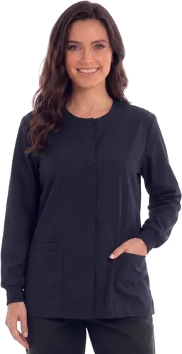 Vista 14 de Just Love Women's Medical Scrubs Jacket Negro