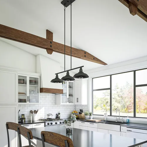 Vista 6 de Kenroy Home 93512BL Dale Lanterns, mediano, negro