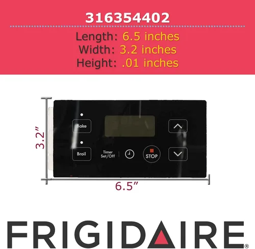 Vista 3 de GENUINE Frigidaire 316354402 - Unidad de revestimiento para estufas y hornos
