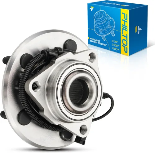 Vista 14 de PHILTOP 512012 x2 Conjunto de cubo de cojinete de rueda trasera para Volkswagen Jetta for 1998-2010 Volkswagen Beetle, 1999-2005 Volkswagen Jetta