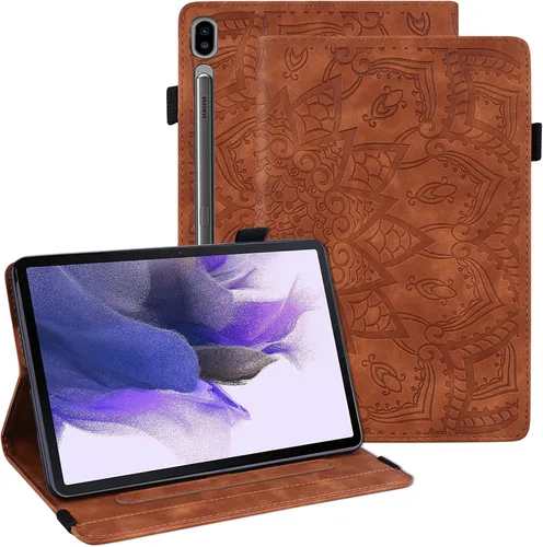 Vista 9 de Dteck Funda inteligente de cuero para Samsung Galaxy Tab S8 Ultra de 14.6 pulgadas 2022, azul con bolsillo frontal, soporte de múltiples ángulos