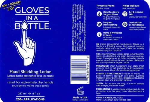 Vista 8 de Crema de manos Working Hands de Gloves In A Bottle – Loción hipoalergénica hidratante para manos severamente agrietadas – Tratamiento protector