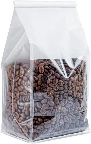 Vista 20 de Restaurantware Bag Tek - Bolsas de lazo de lata de 5.1 x 4.1 x 11.2 pulgadas con ventanas, 100 bolsas resellables con ventanas, parte inferior plana