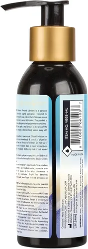 Vista 2 de Lubricante personal natural a base de agua Muffin de arándanos 4 onzas líquidas