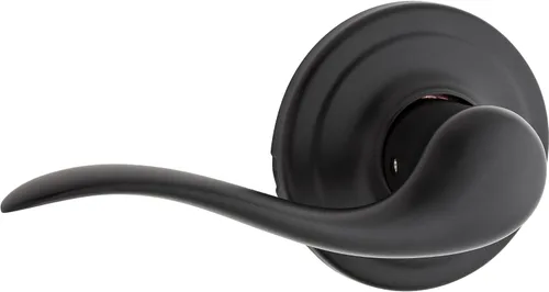 Vista 33 de Kwikset Tustin - Manija de puerta de entrada con cerradura y llave, palanca exterior reversible con cerradura segura, para entrada principal