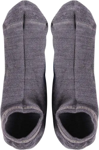 Vista 8 de ZEAL WOOD Calcetines atléticos de lana merinabambú que no se ven en el tobillotripulación, para correr, golf, tenis, senderismo, 13 pares