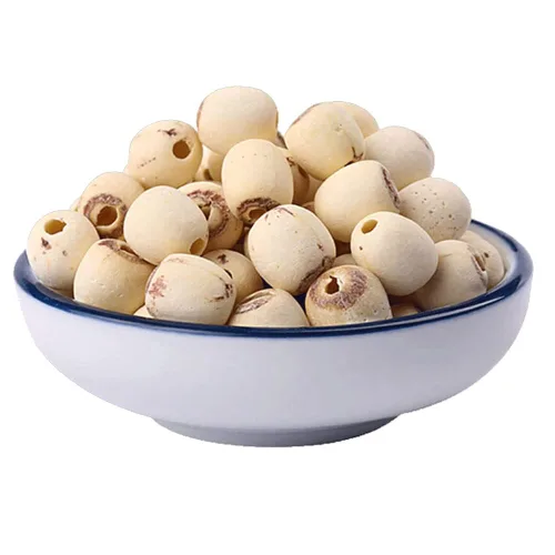 Vista 6 de Semilla de loto seca 10.58 oz/300 g Sopa de postre Ingredientes de congee Semillas de loto peladas Semilla de loto blanca seca de Sopa de gachas