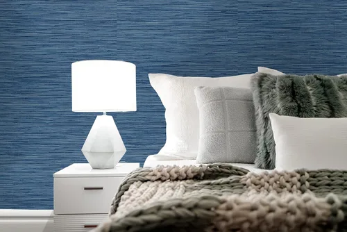 Vista 7 de NextWall Stacy Garcia Home - Papel tapiz de imitación para despegar y pegar (azul marino)