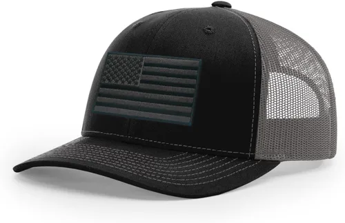 Vista 285 de Joe's USA Richardson 112 - Gorras de camionero con parche gráfico personalizado - Gorras estructuradas de cinco y seis paneles Richardson Premium