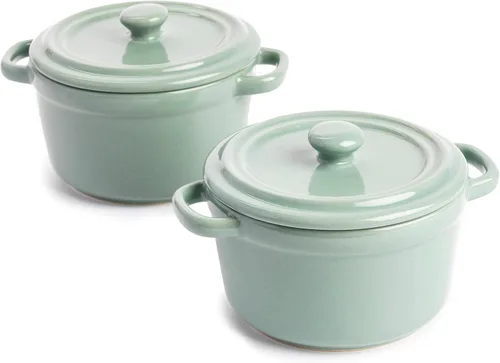 Vista 9 de Horno holandés esmaltado de 3,1 L, verde